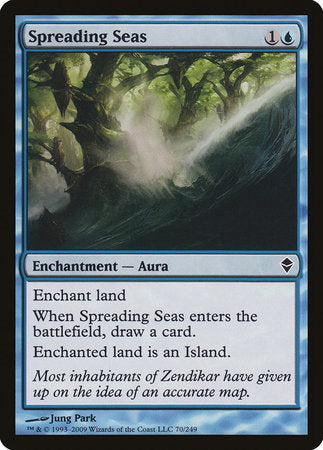 Spreading Seas [Zendikar] | Black Swamp Games