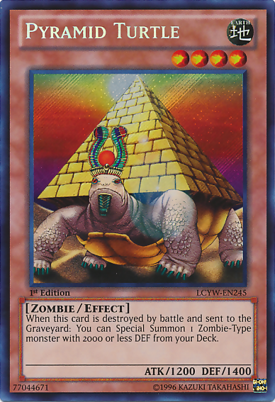Pyramid Turtle [LCYW-EN245] Secret Rare | Black Swamp Games