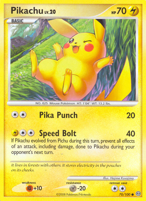 Pikachu (70/100) [Diamond & Pearl: Stormfront] | Black Swamp Games