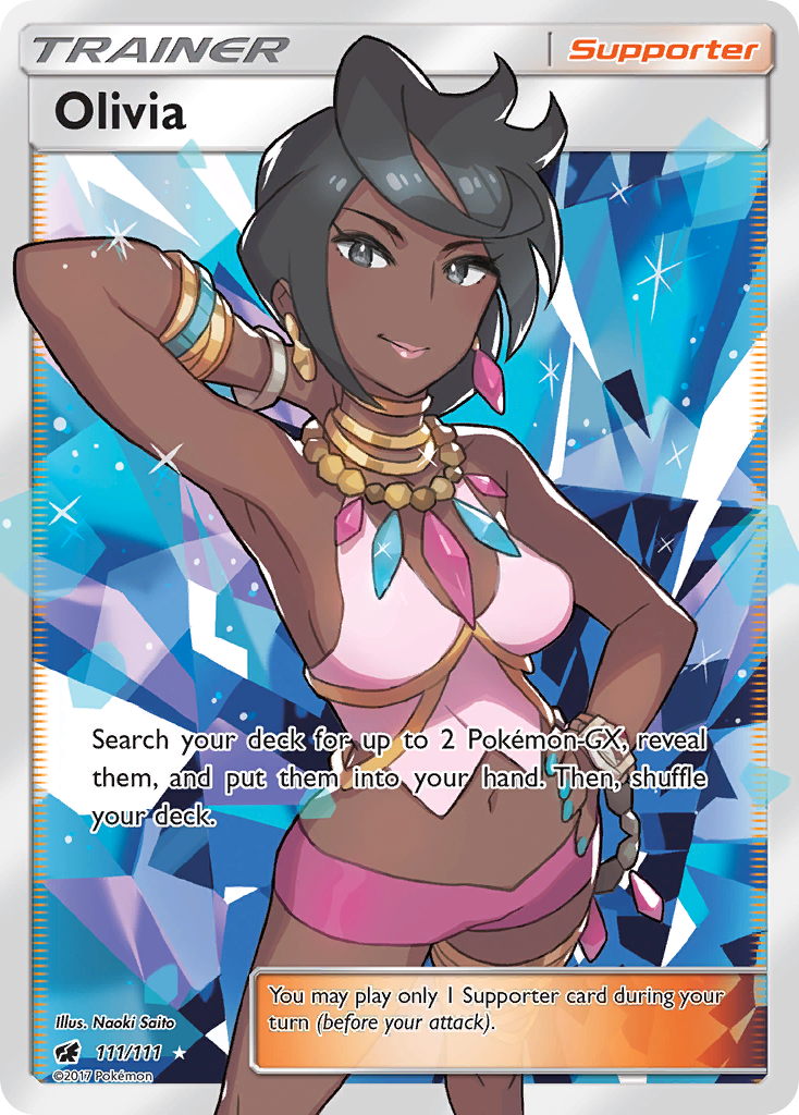 Olivia (111/111) [Sun & Moon: Crimson Invasion] | Black Swamp Games