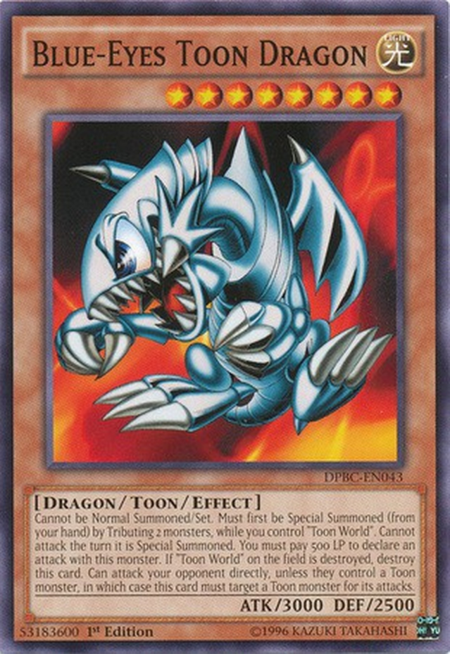 Blue-Eyes Toon Dragon [DPBC-EN043] Common | Black Swamp Games