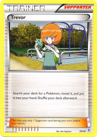 Trevor (20/30) [XY: Trainer Kit 1 - Bisharp] | Black Swamp Games