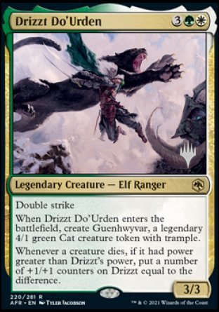 Drizzt Do'Urden (Promo Pack) [Dungeons & Dragons: Adventures in the Forgotten Realms Promos] | Black Swamp Games