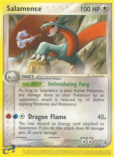 Salamence (19/97) [EX: Dragon] | Black Swamp Games