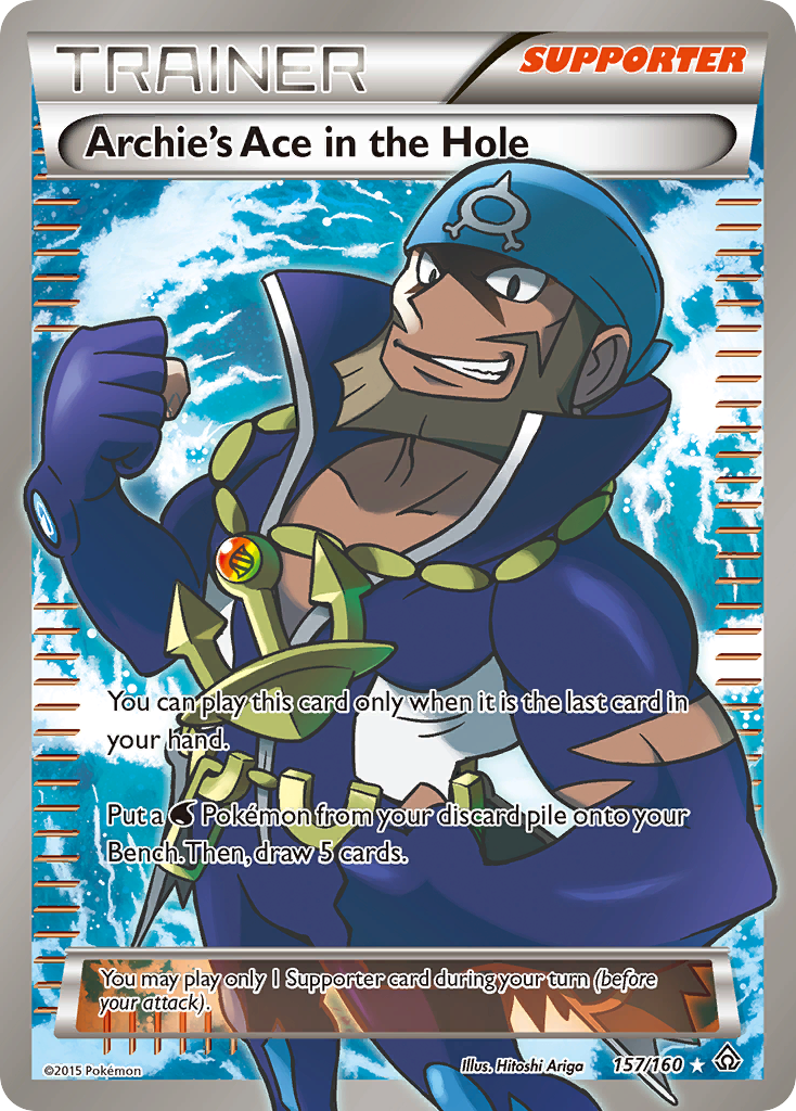 Archie's Ace in the Hole (157/160) [XY: Primal Clash] | Black Swamp Games