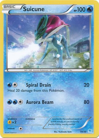 Suicune (14/30) [XY: Trainer Kit 3 - Suicune] | Black Swamp Games