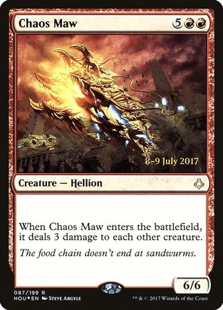 Chaos Maw [Hour of Devastation Promos] | Black Swamp Games