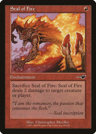 Seal of Fire [Nemesis] | Black Swamp Games