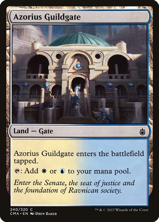 Azorius Guildgate [Commander Anthology] | Black Swamp Games