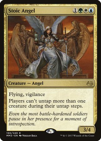 Stoic Angel [Modern Masters 2017] | Black Swamp Games