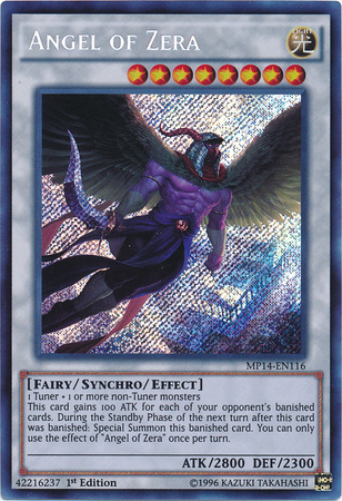 Angel of Zera [MP14-EN116] Secret Rare | Black Swamp Games