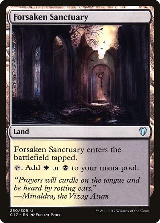 Forsaken Sanctuary [Commander 2017] | Black Swamp Games