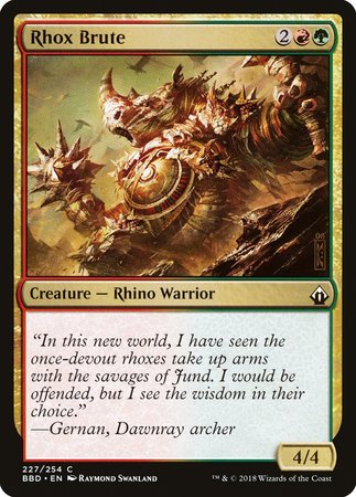 Rhox Brute [Battlebond] | Black Swamp Games