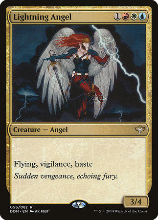 Lightning Angel [Duel Decks: Speed vs. Cunning] | Black Swamp Games