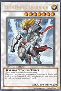 Lightning Warrior [JUMP-EN046] Ultra Rare | Black Swamp Games