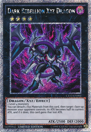 Dark Rebellion Xyz Dragon [CT12-EN002] Secret Rare | Black Swamp Games