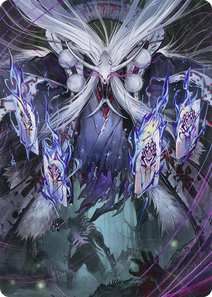 Horobi, Death's Wail Art Card [March of the Machine Art Series] | Black Swamp Games
