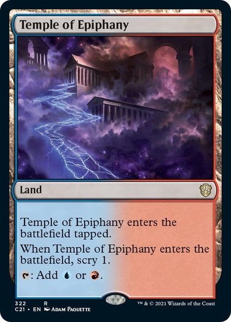 Temple of Epiphany [Commander 2021] | Black Swamp Games