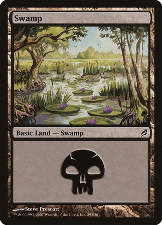 Swamp (293) [Lorwyn] | Black Swamp Games