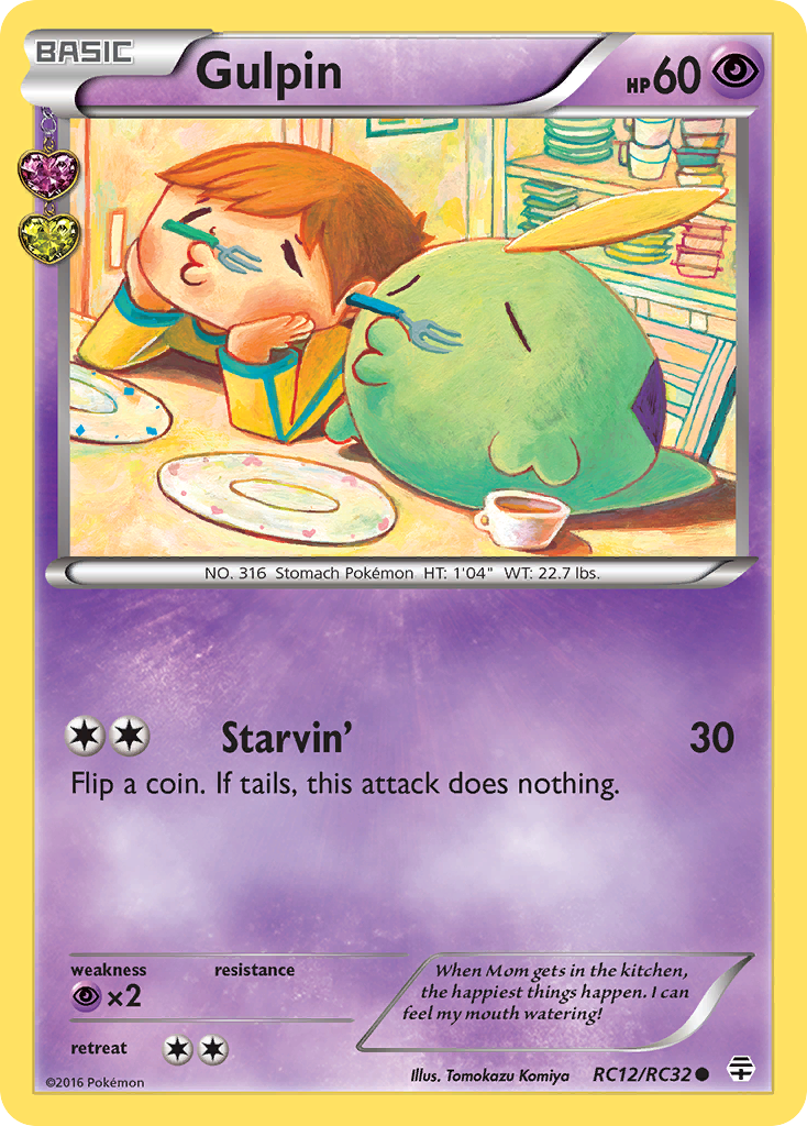 Gulpin (RC12/RC32) [XY: Generations] | Black Swamp Games