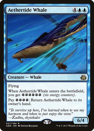 Aethertide Whale [Aether Revolt] | Black Swamp Games