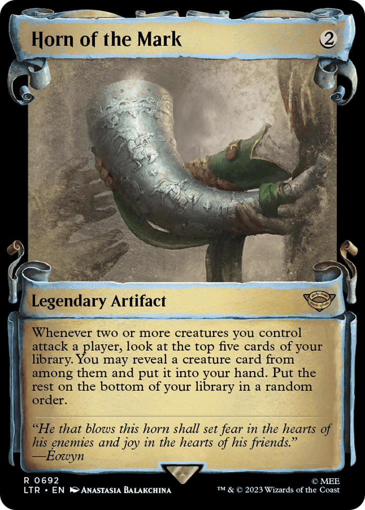 Horn of the Mark [The Lord of the Rings: Tales of Middle-Earth Showcase Scrolls] | Black Swamp Games