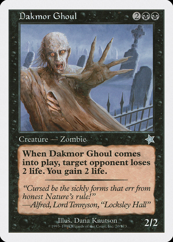 Dakmor Ghoul [Starter 1999] | Black Swamp Games