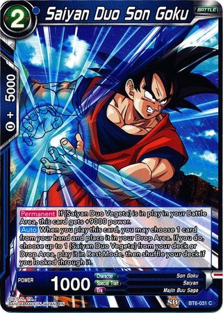 Saiyan Duo Son Goku [BT6-031] | Black Swamp Games