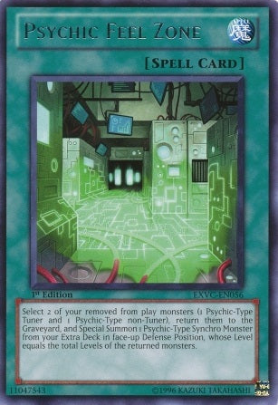 Psychic Feel Zone [EXVC-EN056] Rare | Black Swamp Games