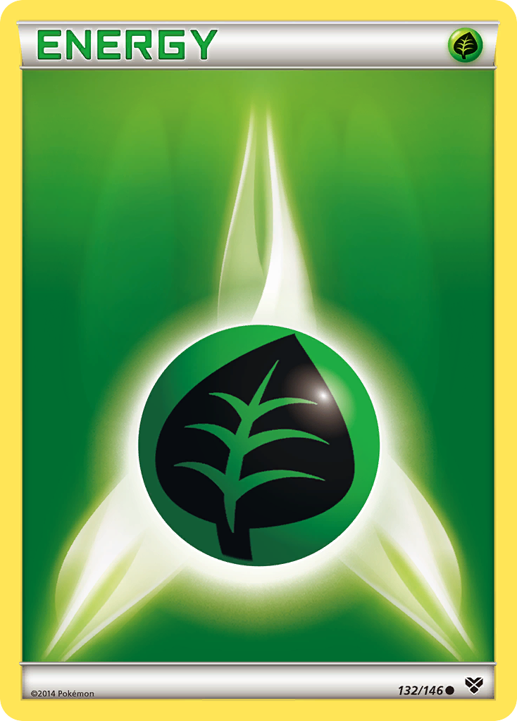 Grass Energy (132/146) [XY: Base Set] | Black Swamp Games