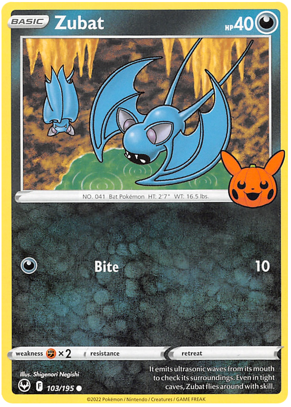 Zubat (103/195) [Trick or Trade 2023] | Black Swamp Games