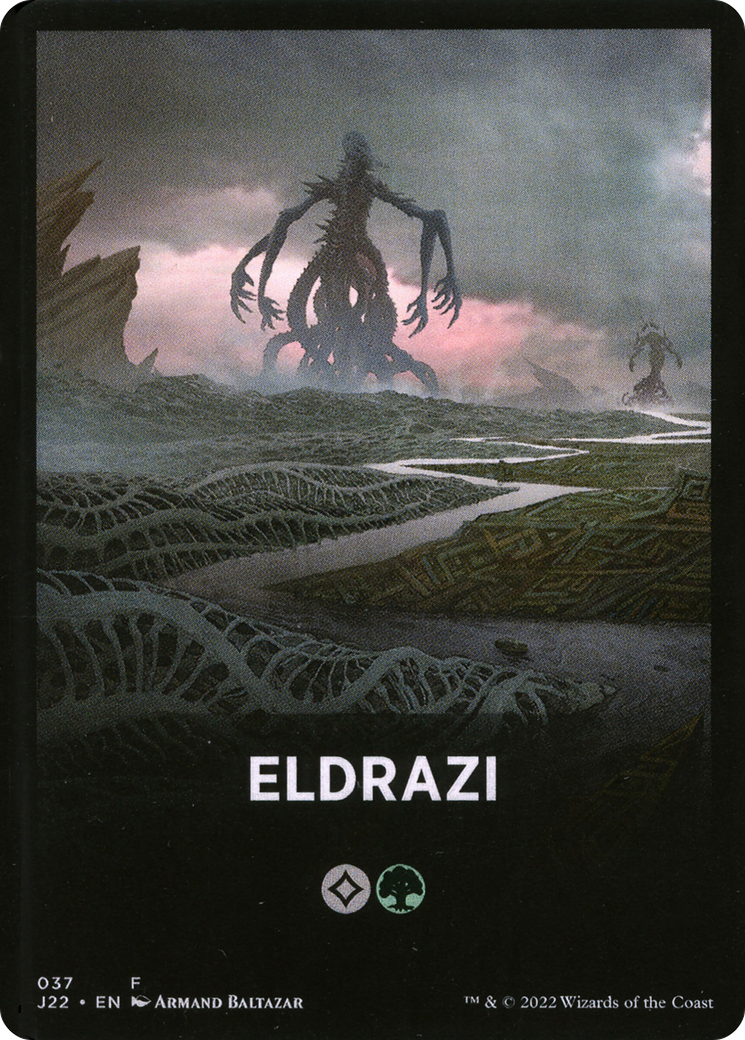 Eldrazi Theme Card [Jumpstart 2022 Front Cards] | Black Swamp Games