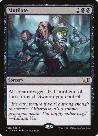 Mutilate [Commander 2014] | Black Swamp Games