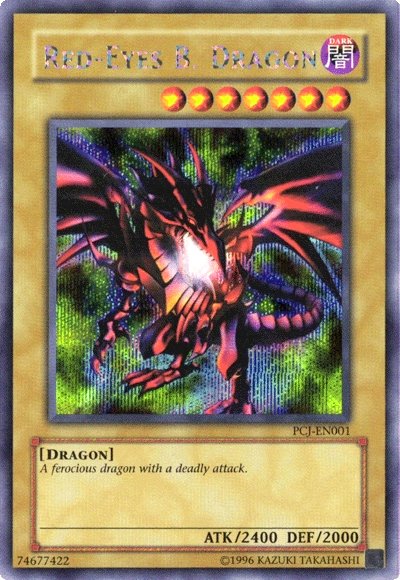 Red-Eyes B. Dragon [PCJ-EN001] Prismatic Secret Rare | Black Swamp Games