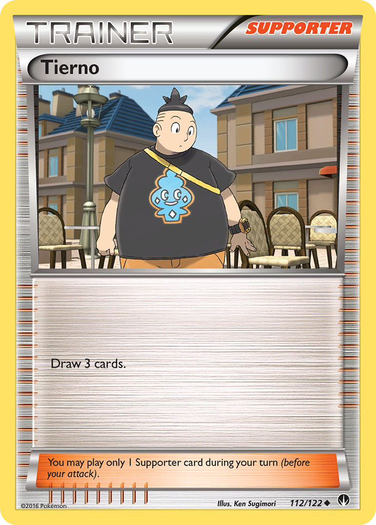 Tierno (112/122) [XY: BREAKpoint] | Black Swamp Games