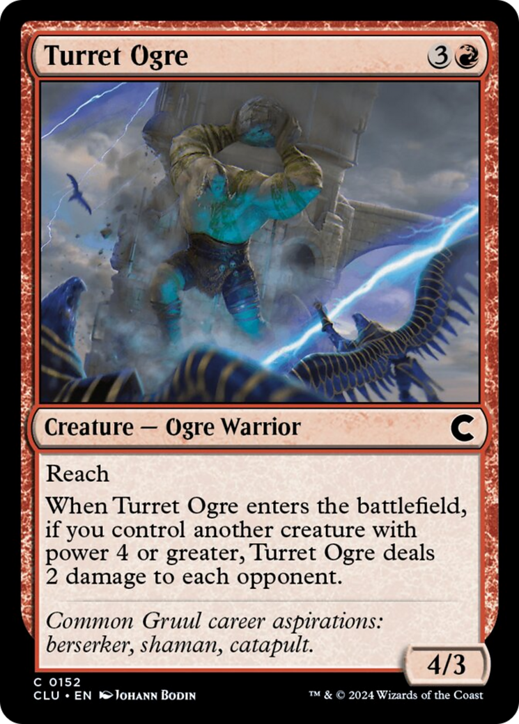 Turret Ogre [Ravnica: Clue Edition] | Black Swamp Games