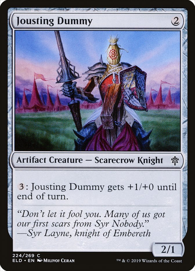 Jousting Dummy [Throne of Eldraine] | Black Swamp Games