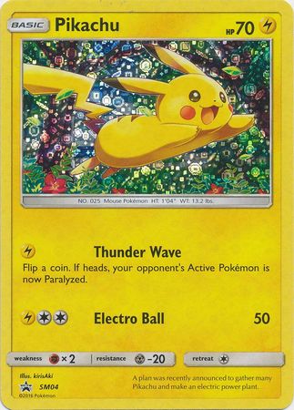 Pikachu (SM04) (General Mills Promo) [Sun & Moon: Black Star Promos] | Black Swamp Games