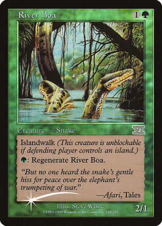 River Boa [Friday Night Magic 2000] | Black Swamp Games