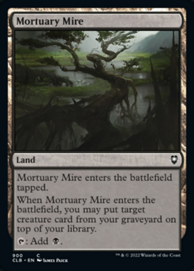 Mortuary Mire [Commander Legends: Battle for Baldur's Gate] | Black Swamp Games