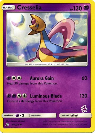 Cresselia (87/236) (Mewtwo Deck) [Battle Academy 2020] | Black Swamp Games