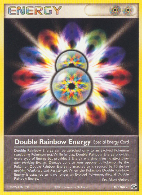 Double Rainbow Energy (87/106) [EX: Emerald] | Black Swamp Games