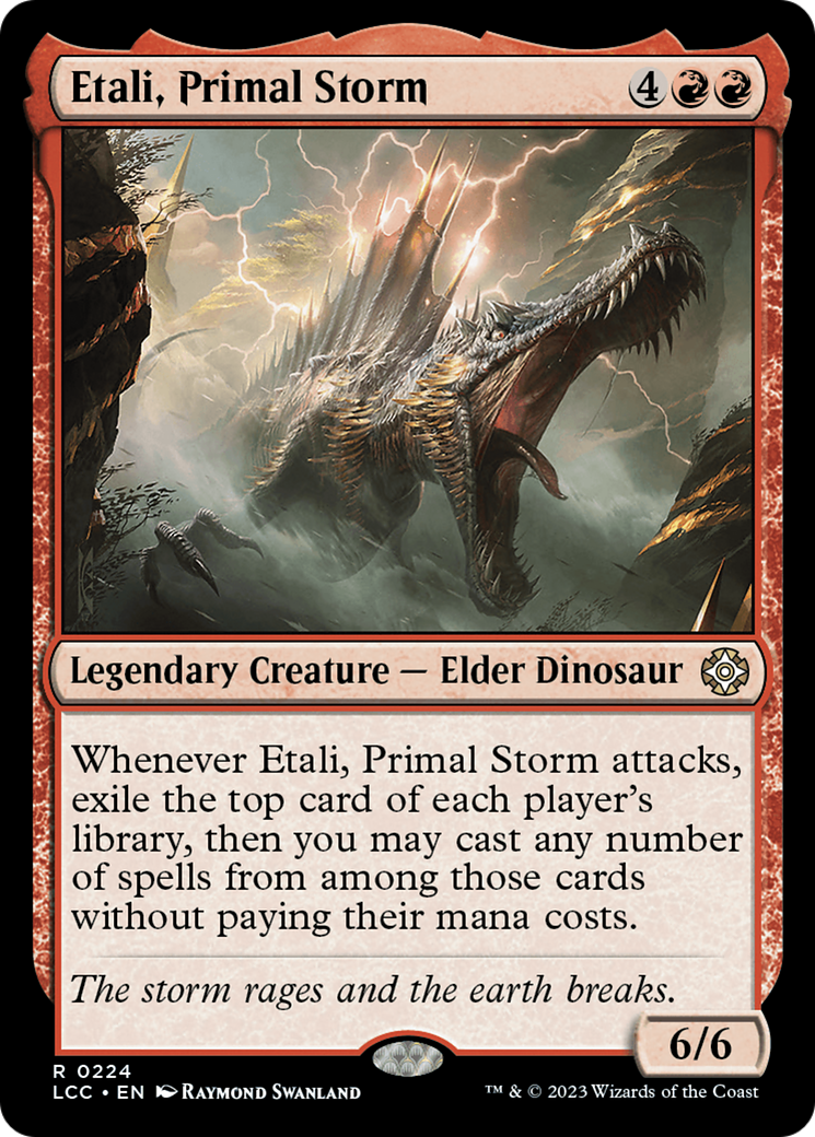 Etali, Primal Storm [The Lost Caverns of Ixalan Commander] | Black Swamp Games