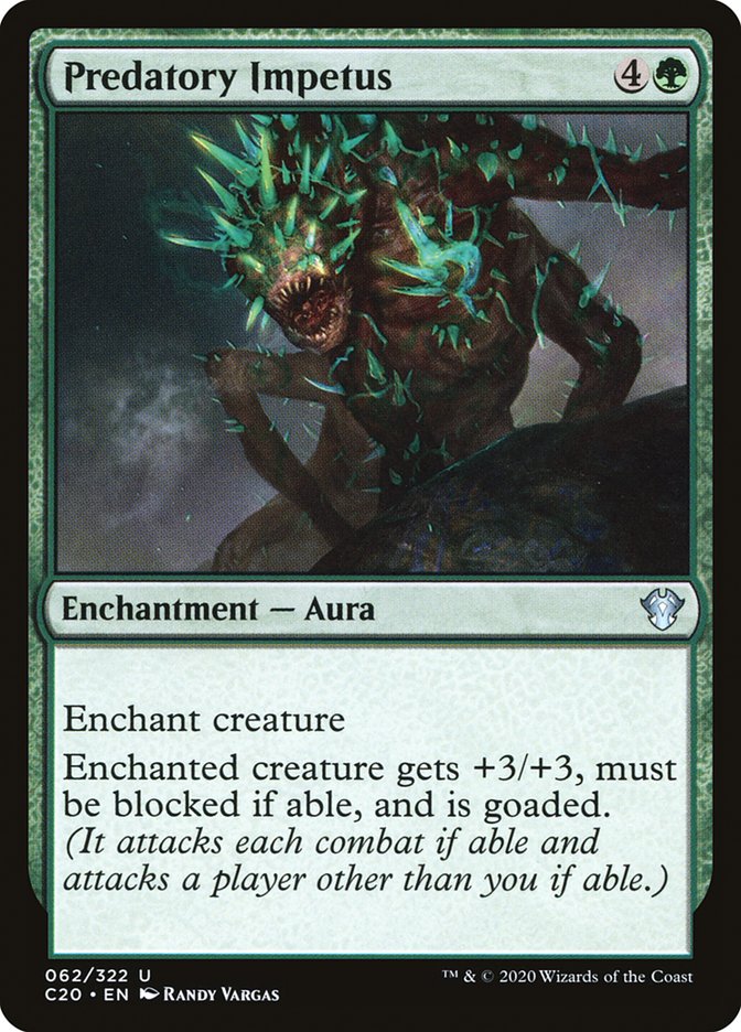 Predatory Impetus [Commander 2020] | Black Swamp Games