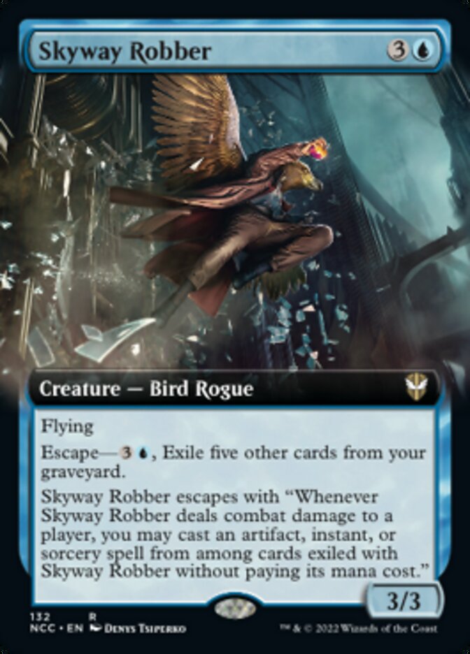 Skyway Robber (Extended Art) [Streets of New Capenna Commander] | Black Swamp Games