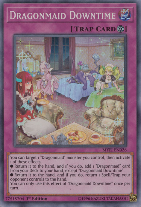 Dragonmaid Downtime [MYFI-EN026] Super Rare | Black Swamp Games