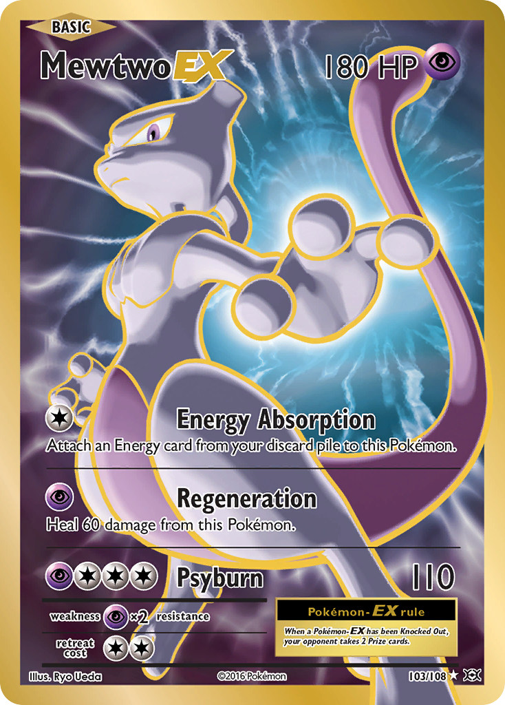 Mewtwo EX (103/108) [XY: Evolutions] | Black Swamp Games