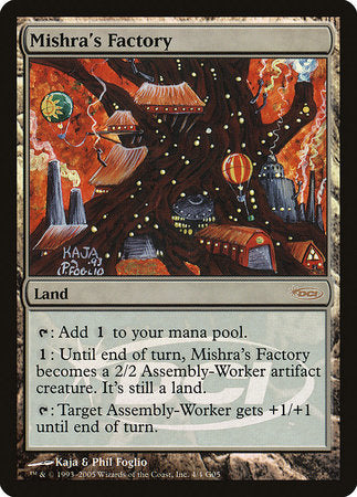 Mishra's Factory [Judge Gift Cards 2005] | Black Swamp Games