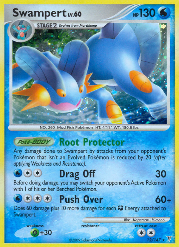 Swampert (12/147) [Platinum: Supreme Victors] | Black Swamp Games