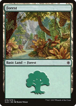 Forest (278) [Ixalan] | Black Swamp Games